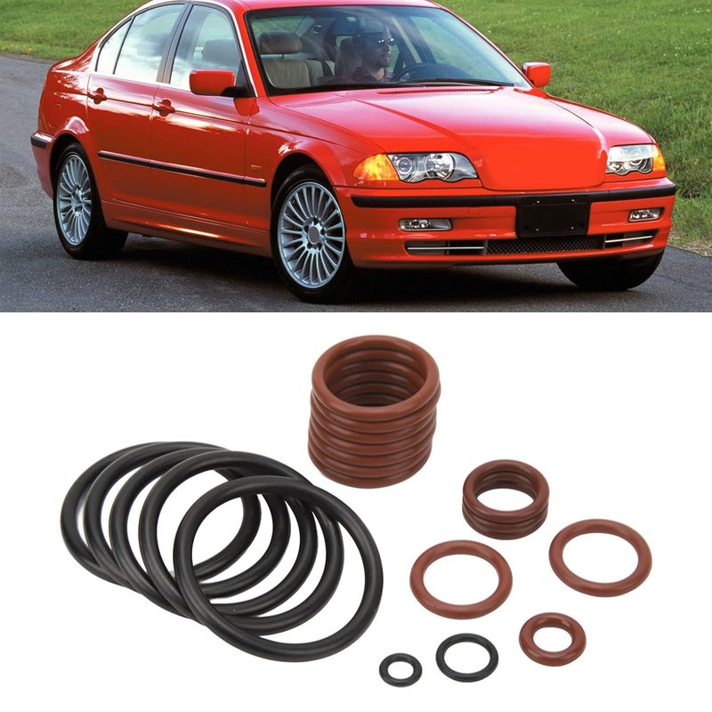 Raguso 20Pcs Cooling System O Ring Kit Rubber 11537545278 Leakproof Cooling System Hose Seal Gasket for E46 M52 M54 320i 323i 325i 328i - Image 5
